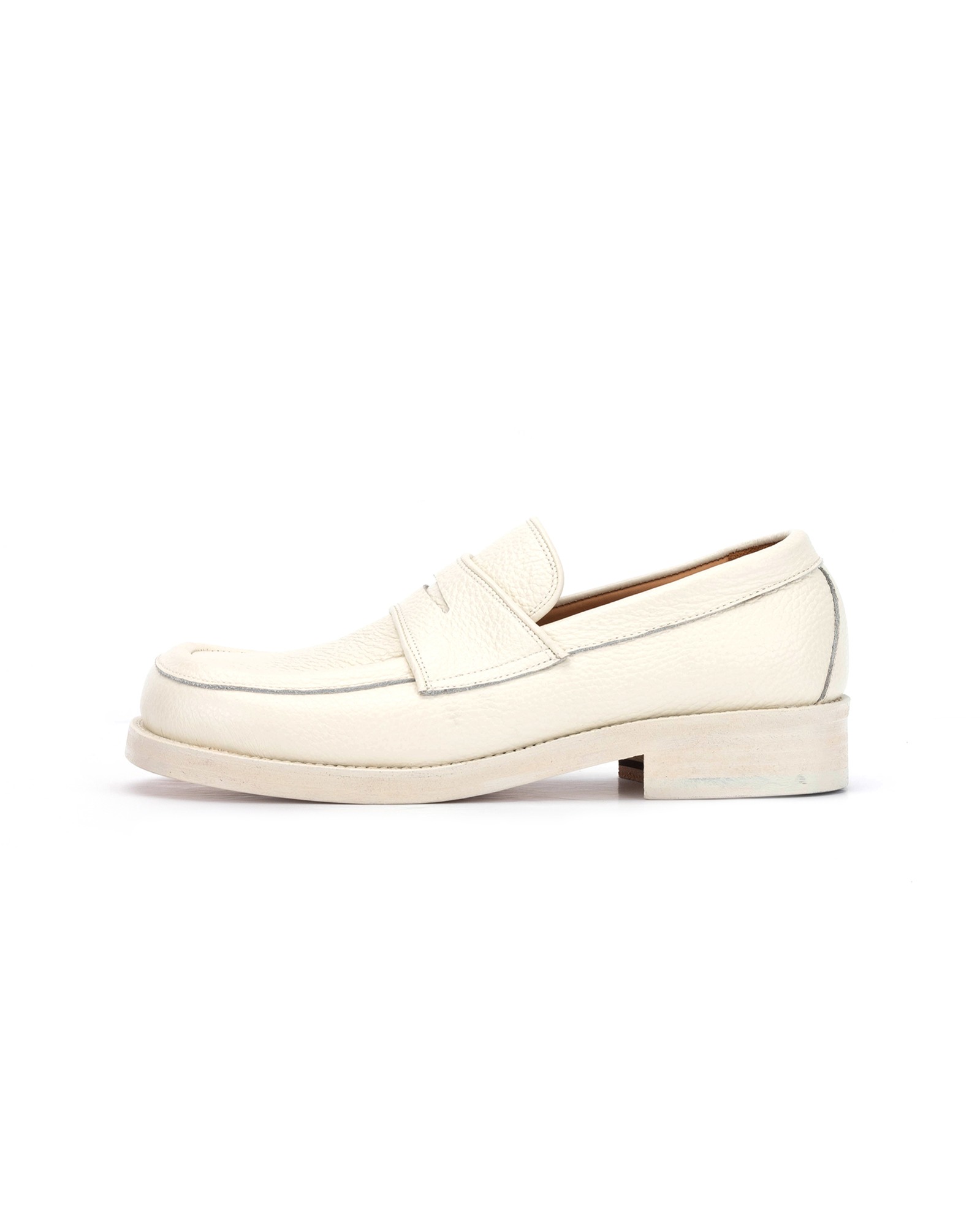 Wide Loafers (Offwhite)